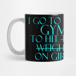 Fitness training motivation exercise workout run men women weightlifting bodybuilding Mug